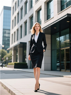 欧美商务美女写真摄影图片